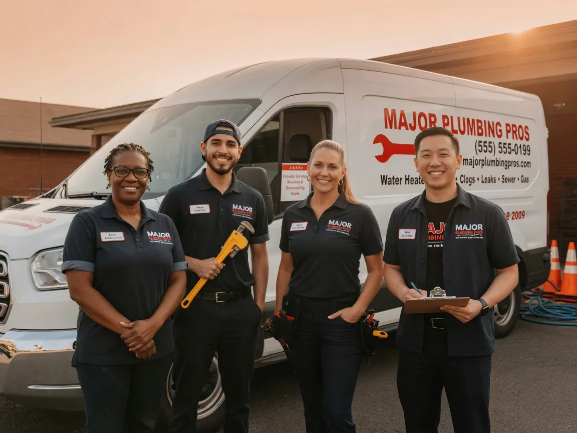 Drain Cleaning Services company in Bentonville, OH